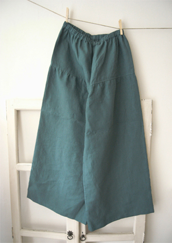 Pattern/No.55Easy Pants with Yoke/No.55 ヨーク付きワイドパンツ型紙