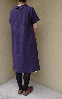 Pattern No 70 Half Sleeve One Piece With Roll Collar No 70ロールネックの半袖ワンピース型紙