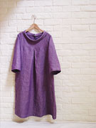 No.77 A-line Tunic with Roll Collar