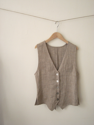 Pattern No 79 Veste No 79 ベスト型紙