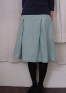 N62 Pleated Skirt with Yoke
