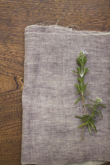 Photo LINNET Linen Double Gause WW rosemary