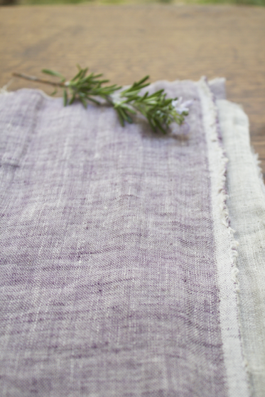 Photo LINNET Linen Double Gause WW rosemary