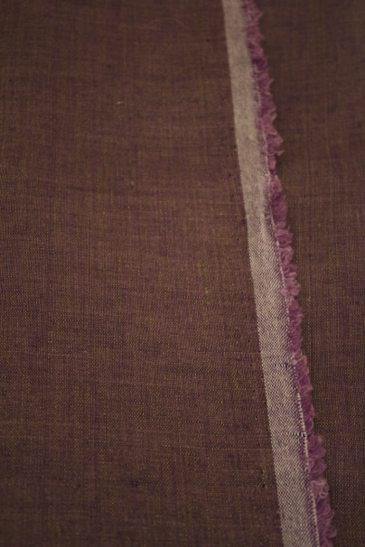 LINNET linen chambray　Christmas Rose