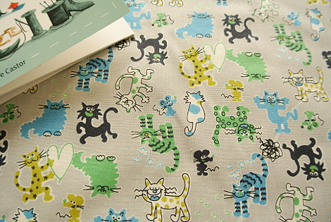 Jp ネコとネズミ　グレー