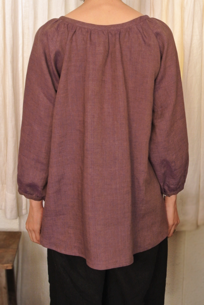 No.107 Raglan sleeves blouse photo back body