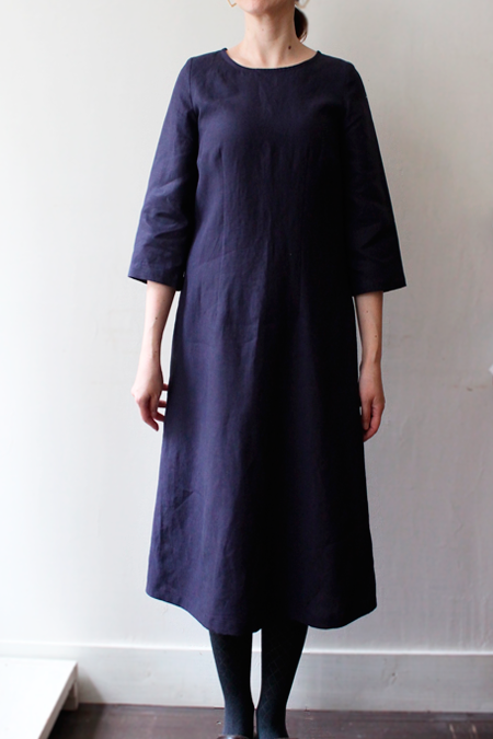 Pattern No 112 Simple One Piece With Sleeves No 112袖付きシンプルワンピース型紙