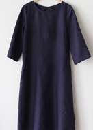 No.112 Simple One Piece with sleeves