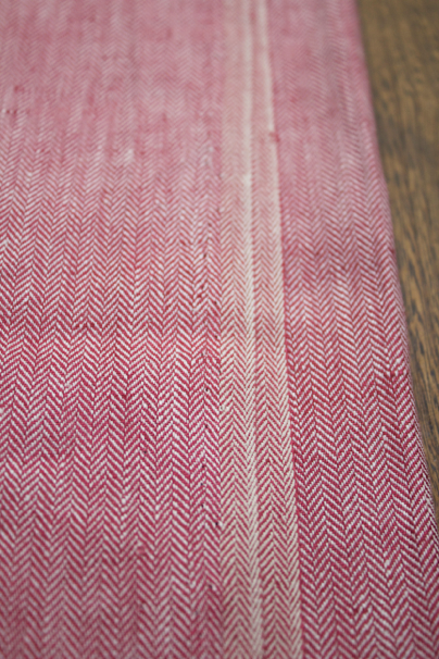 LINNET Linen herringbone