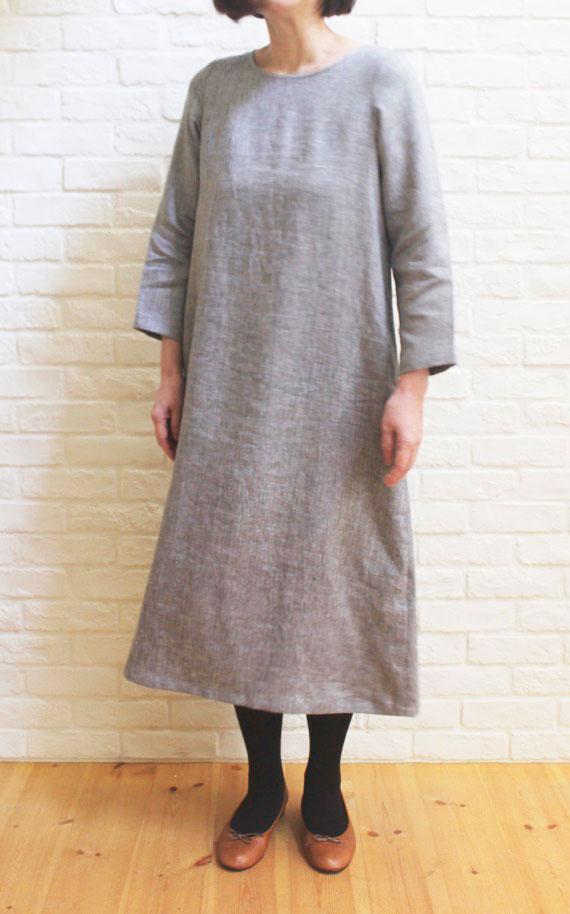 Pattern/No.131 Simple A-line Dress No.131シンプルなAラインワンピース
