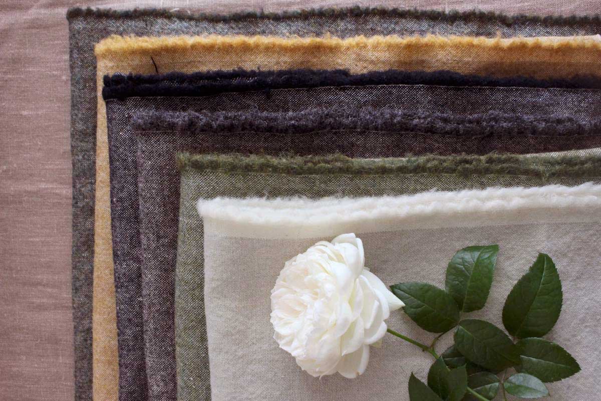 LINNET linen wool リネンウール、リネンカシミア