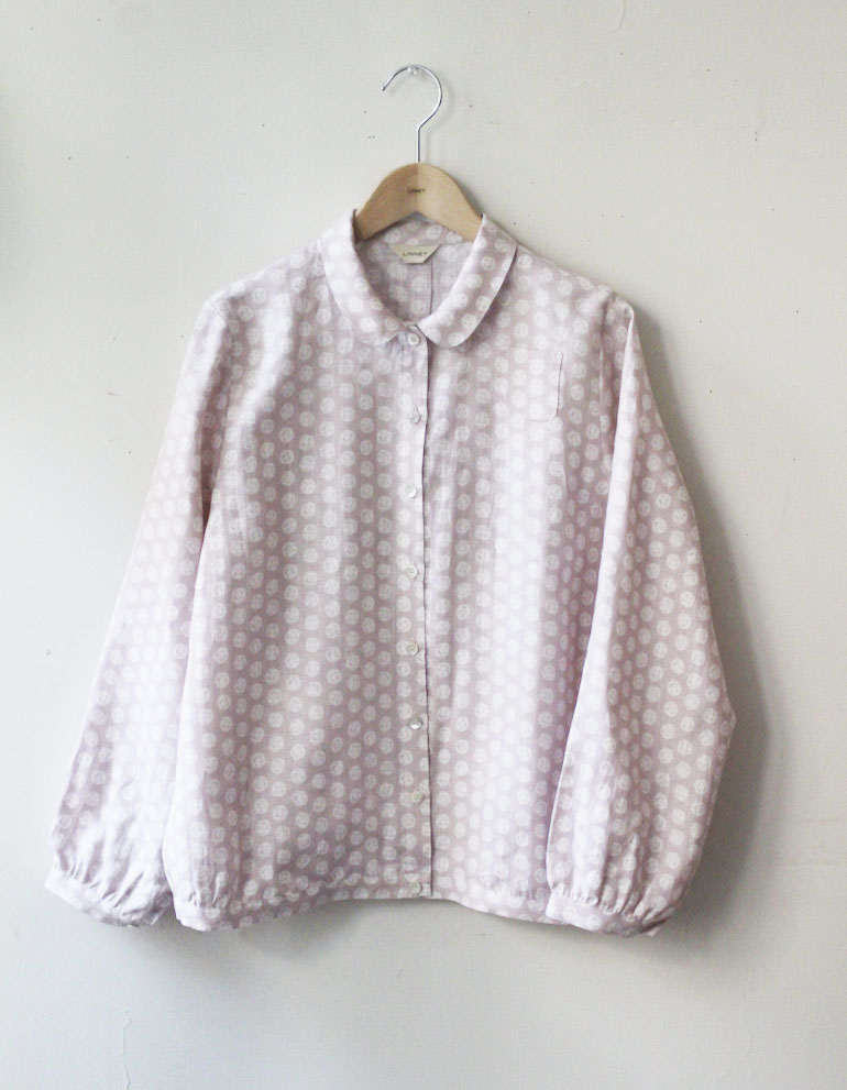 プロダクト ブラウス 丸衿ブラウス