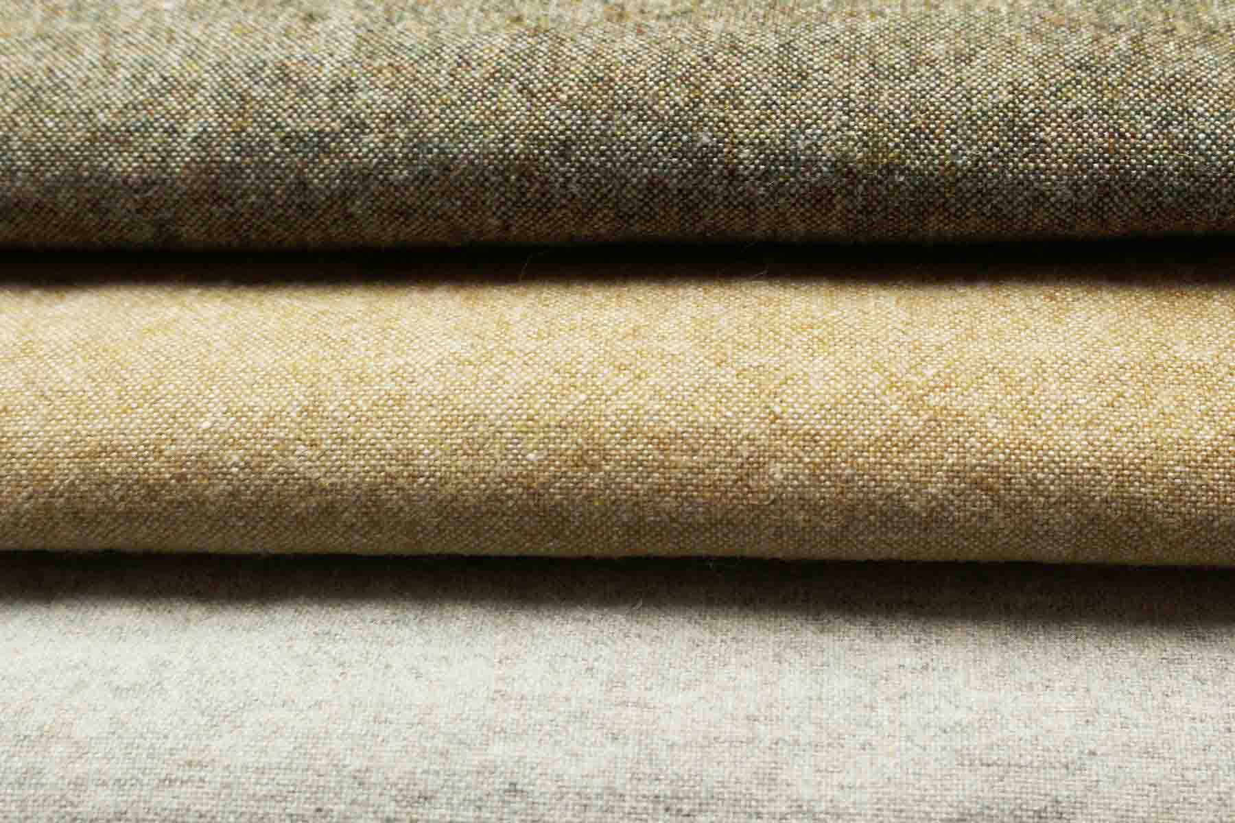 生地 厚地 肌色 無地 毛(ウール)100％ 新品未使用