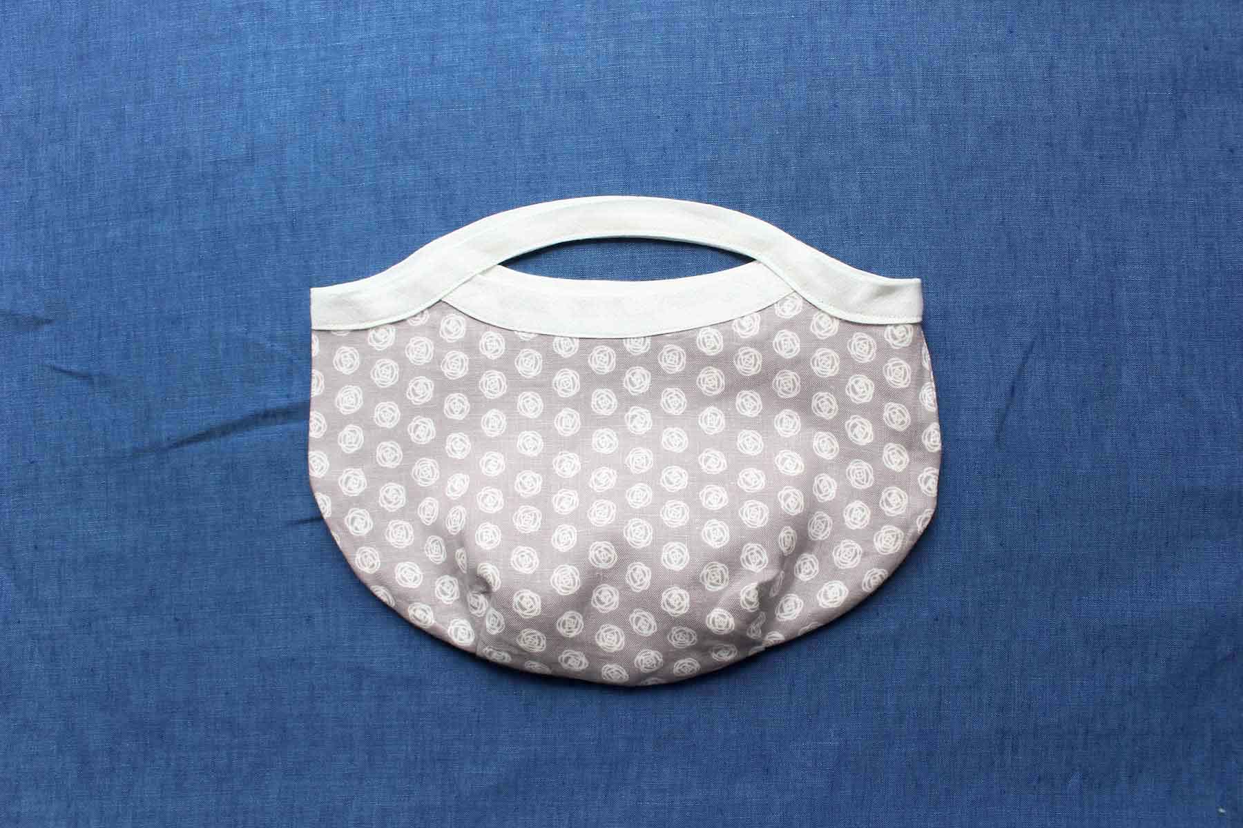 N84 小さなグラニーバッグ セット<br>ローズドットモーブ