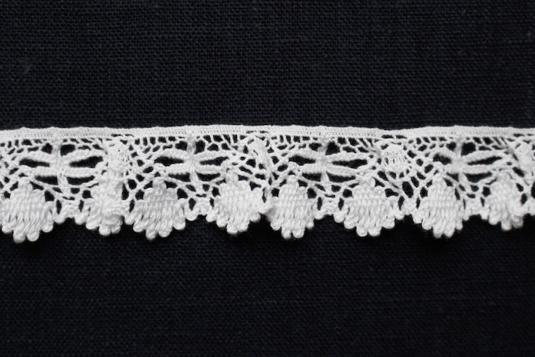 MJ トーションレース 18 ホワイト26mm<br />