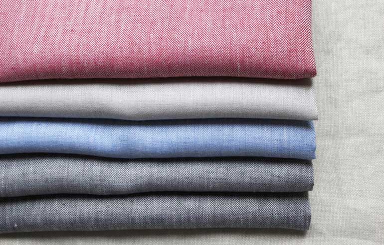 リネンヘリンボーンNo.17