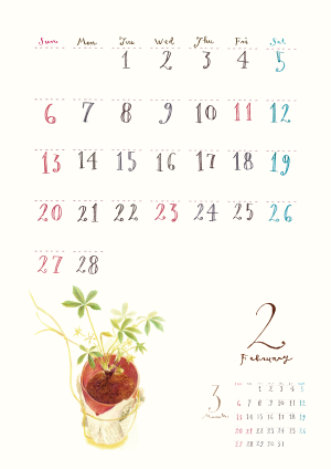 2022Calendar Mayumi Maeda