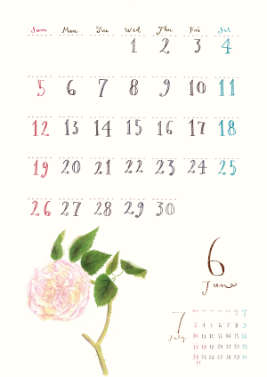 2022Calendar Mayumi Maeda