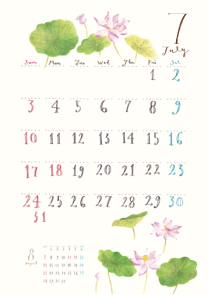 2022Calendar Mayumi Maeda