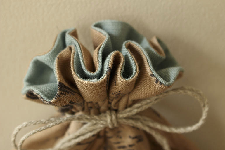 カムチャッカの森２巾着セット<br />ベージュ