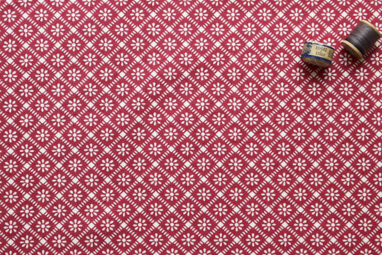 Jpi La Vie Boheme モラヴィア45度チェック<br />フレンチレッド