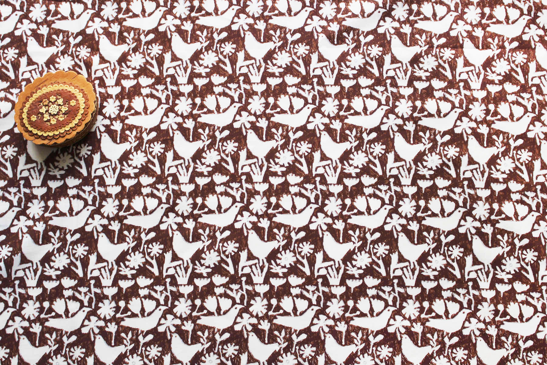 JPスタンプ鳥60ローン<br />茶