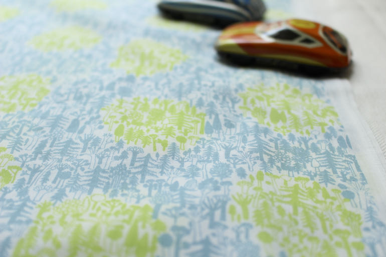 JP森の水玉 60ローン<br />水玉黄緑