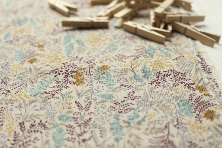 JP小さな葉コール天<br />ベ-ジュ