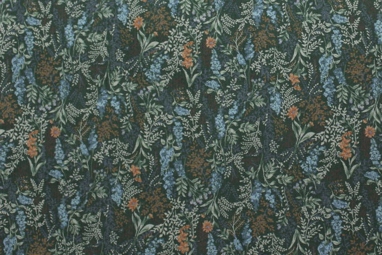 JP小さな葉コール天<br />グリ-ン