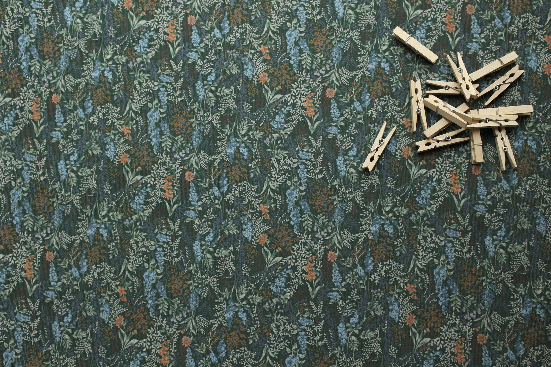 JP小さな葉コール天<br />グリ-ン