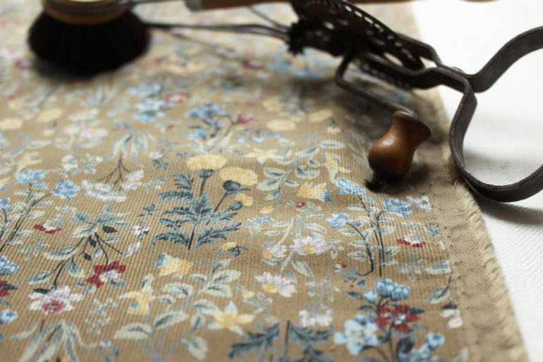 JP花の祭典コール天<br />ベ-ジュ