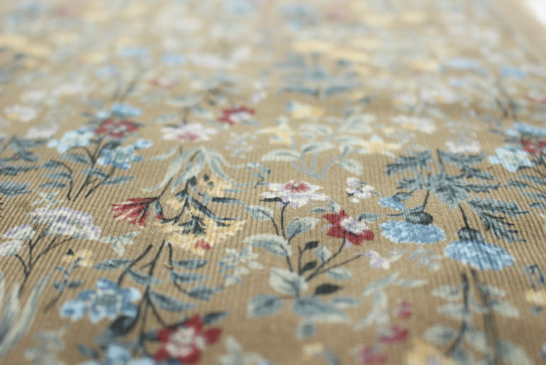 JP花の祭典コール天<br />ベ-ジュ