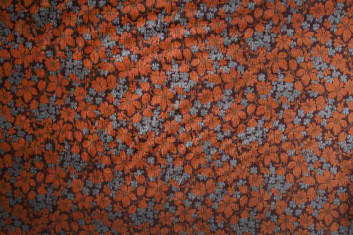 JPシャビーフラワーコール天<br />ブラウン