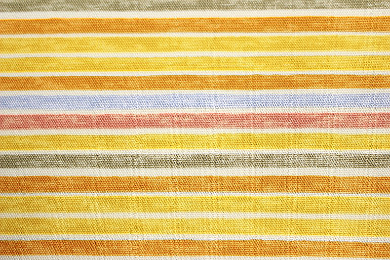 Jc水彩ボーダープロバンス風味<br />細　オレンジ