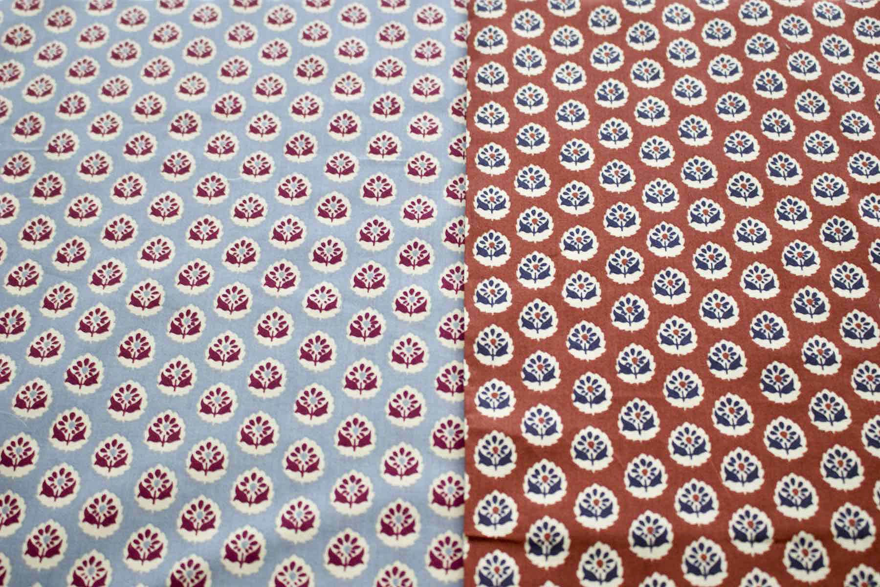 jc小紋フラワー　ラフィーユ