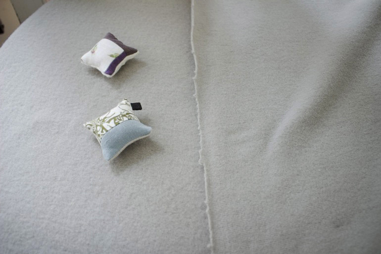 JWウールモッサーアンゴラ混　　<br />グレ-