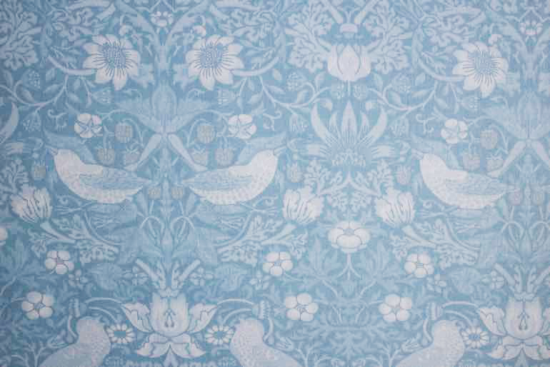 Ji いちごどろぼう　シーチングF<br />パステルブル-