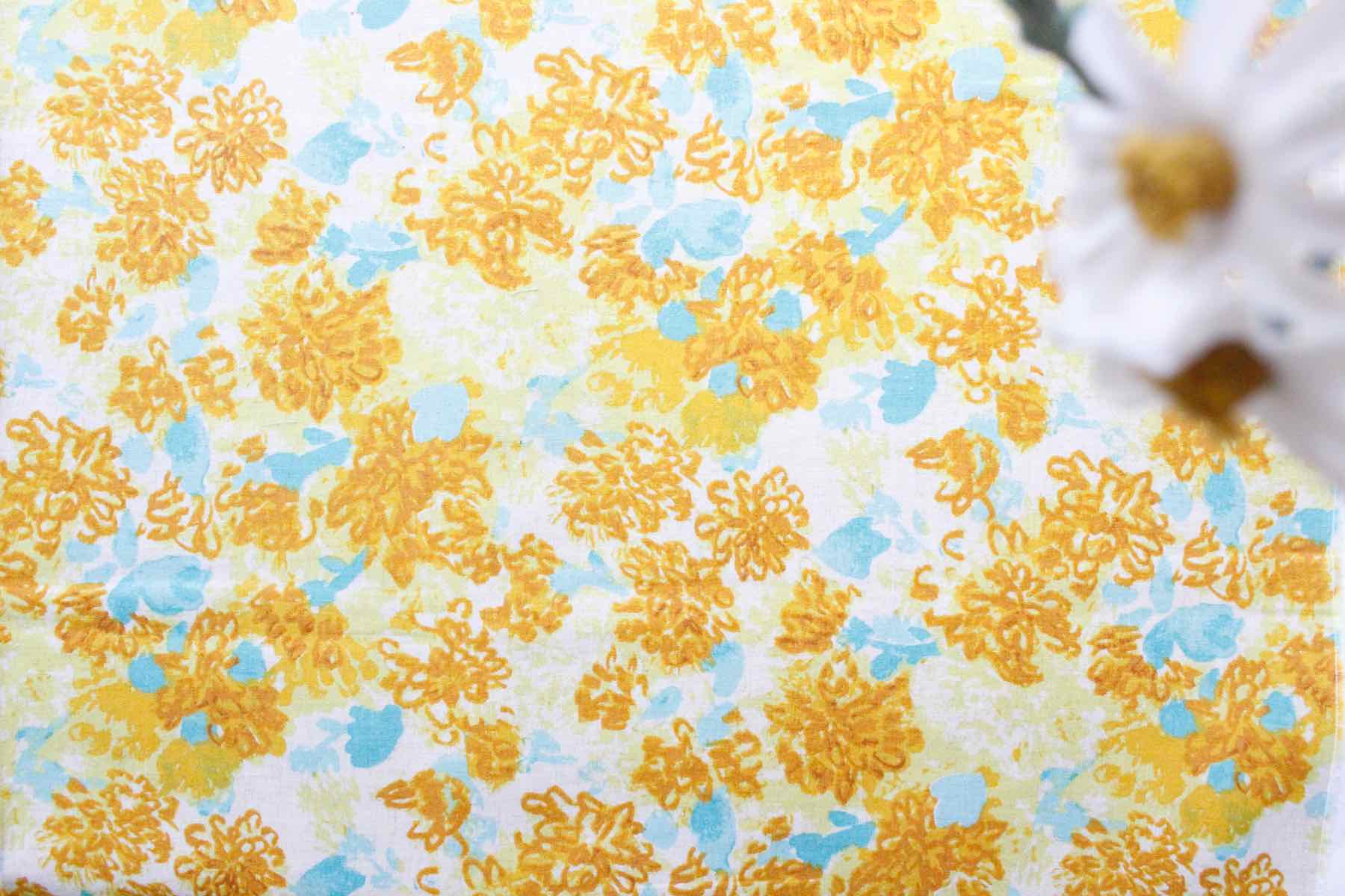 Jca綿麻水彩フラワー