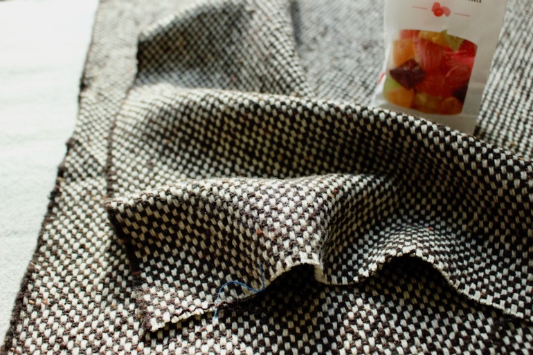 IW ウール　マットウィーブ　ブラウン<br />br