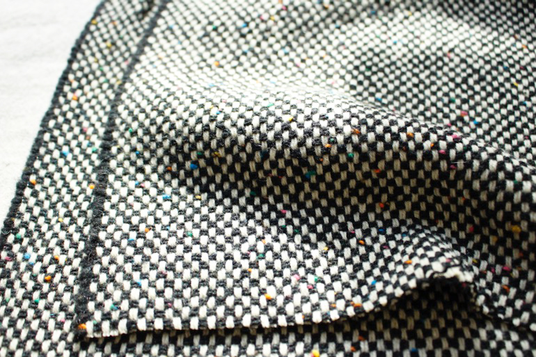 IW ウール　マットウィーブ　ブラック<br />bl