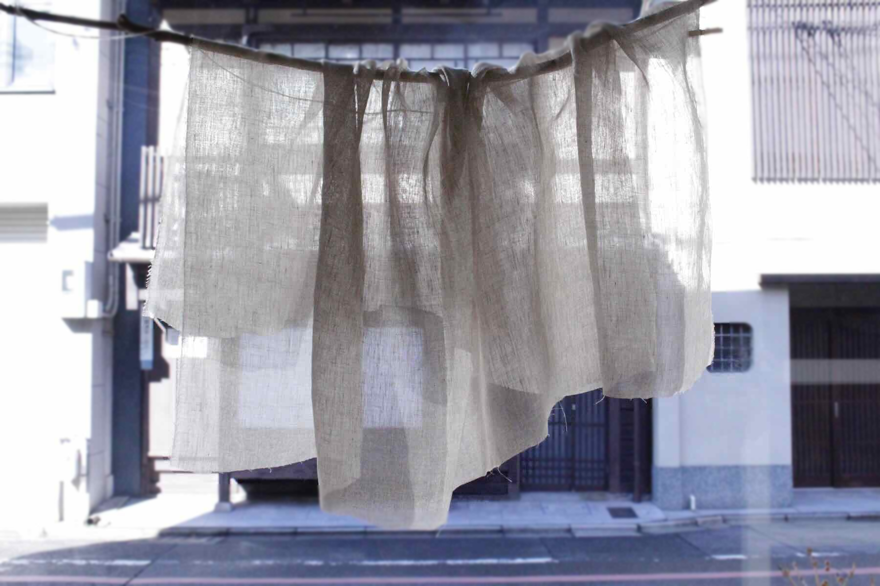ジェリークロス細<br />生成り