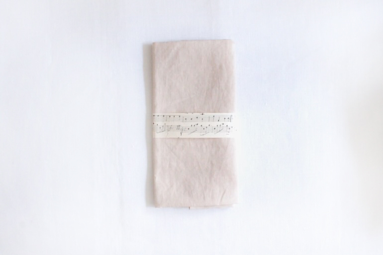 LINNET リネンクラシック40×45cm　カットクロス<br />クレ-