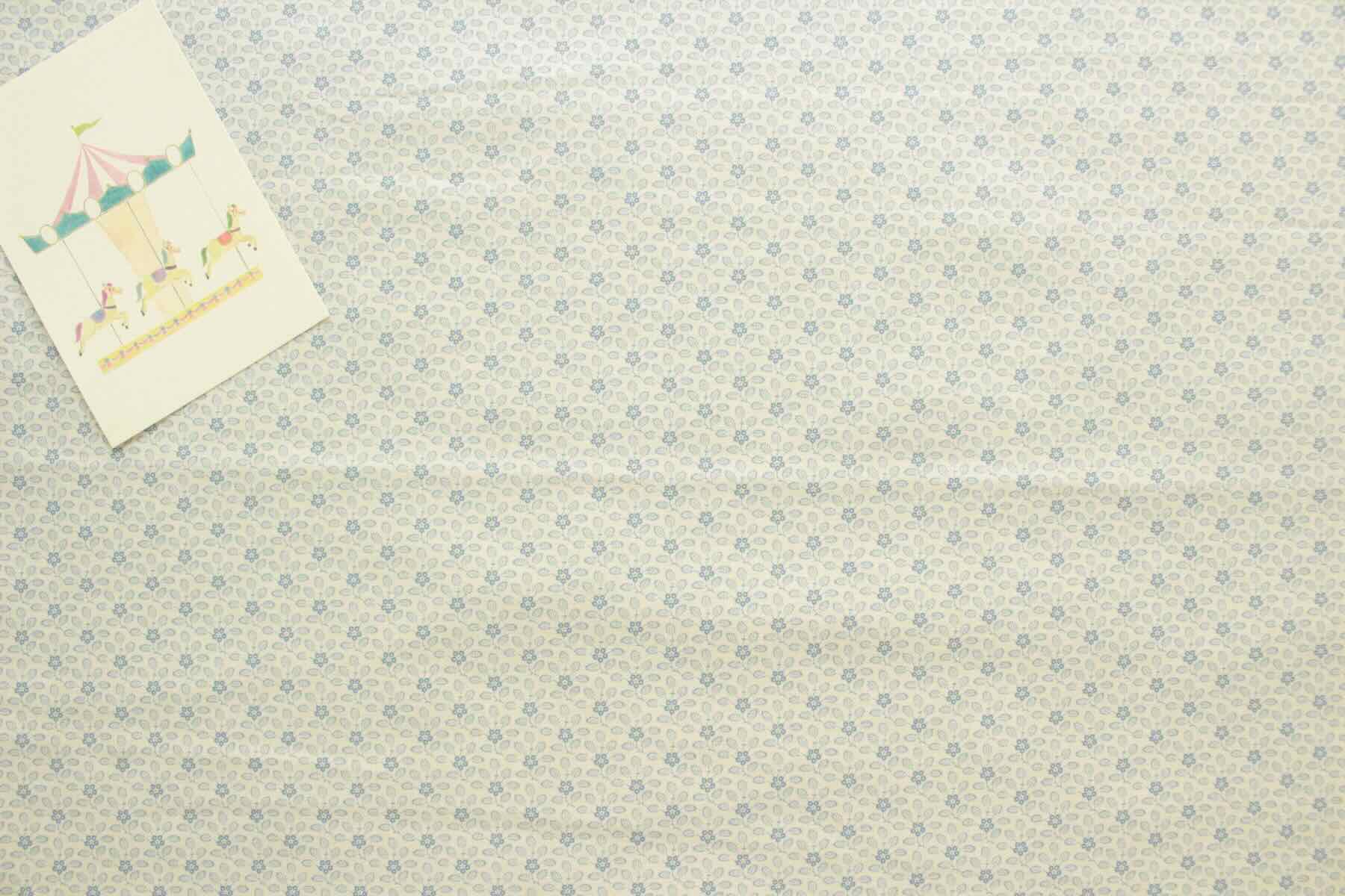 Sacre Blue　French General <br />小花　白