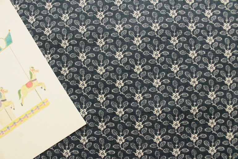 Sacre Blue　French General <br />小花　インディゴ