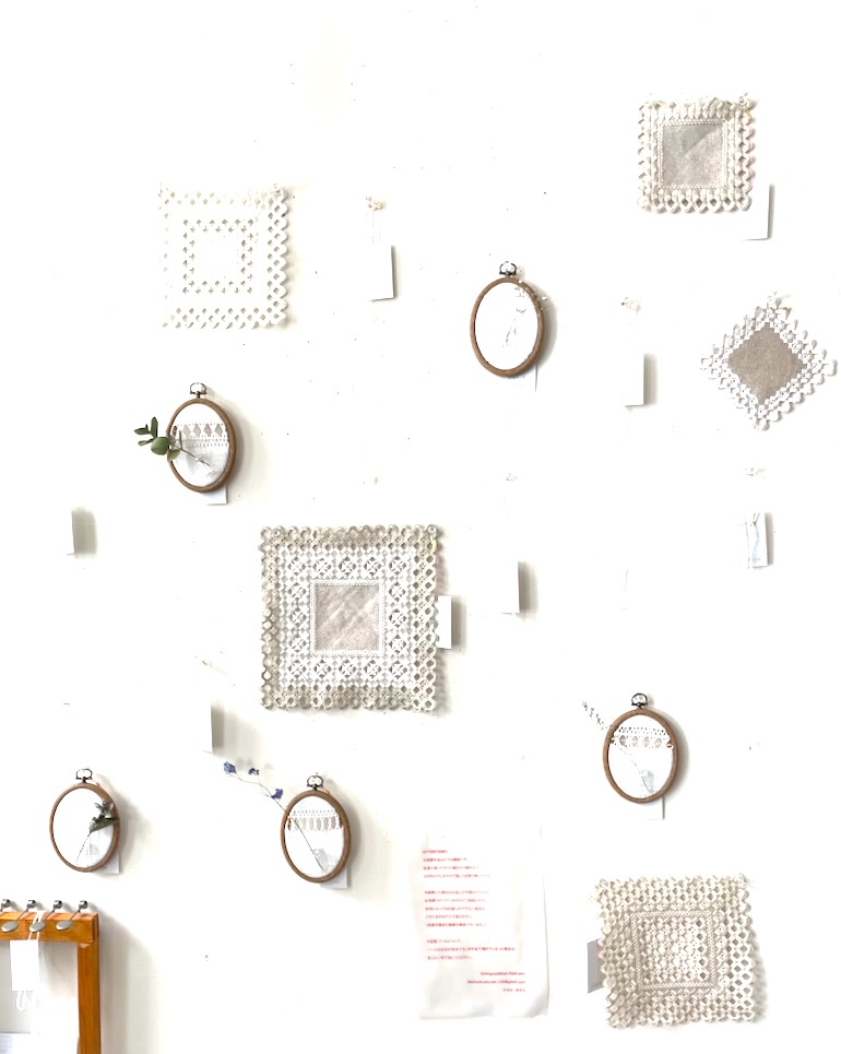 たなか　あゆみ 刺繍作品