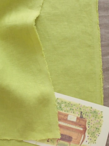 リネンドナ　ライトグリーン