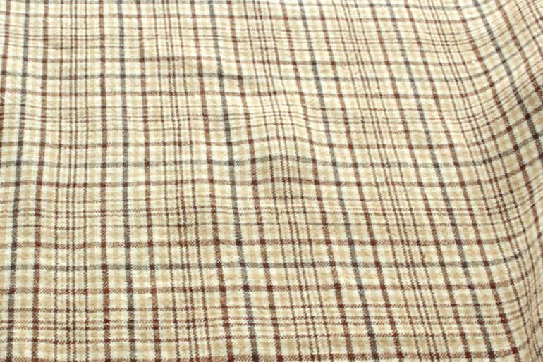 マーガレットハウエル LARGE GINGHAM LINEN 麻100％　M COTTON LINEN GINGHAM | MARGARET HOWELL（マーガレット