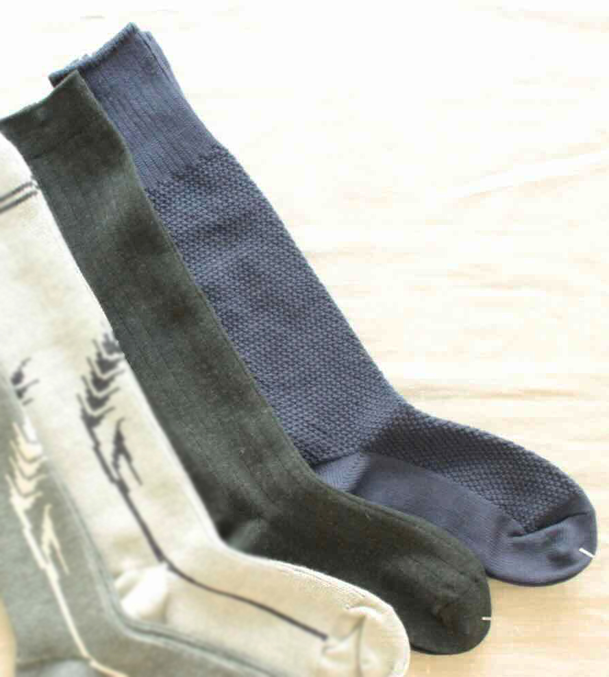 カノコくつした, リブ靴下