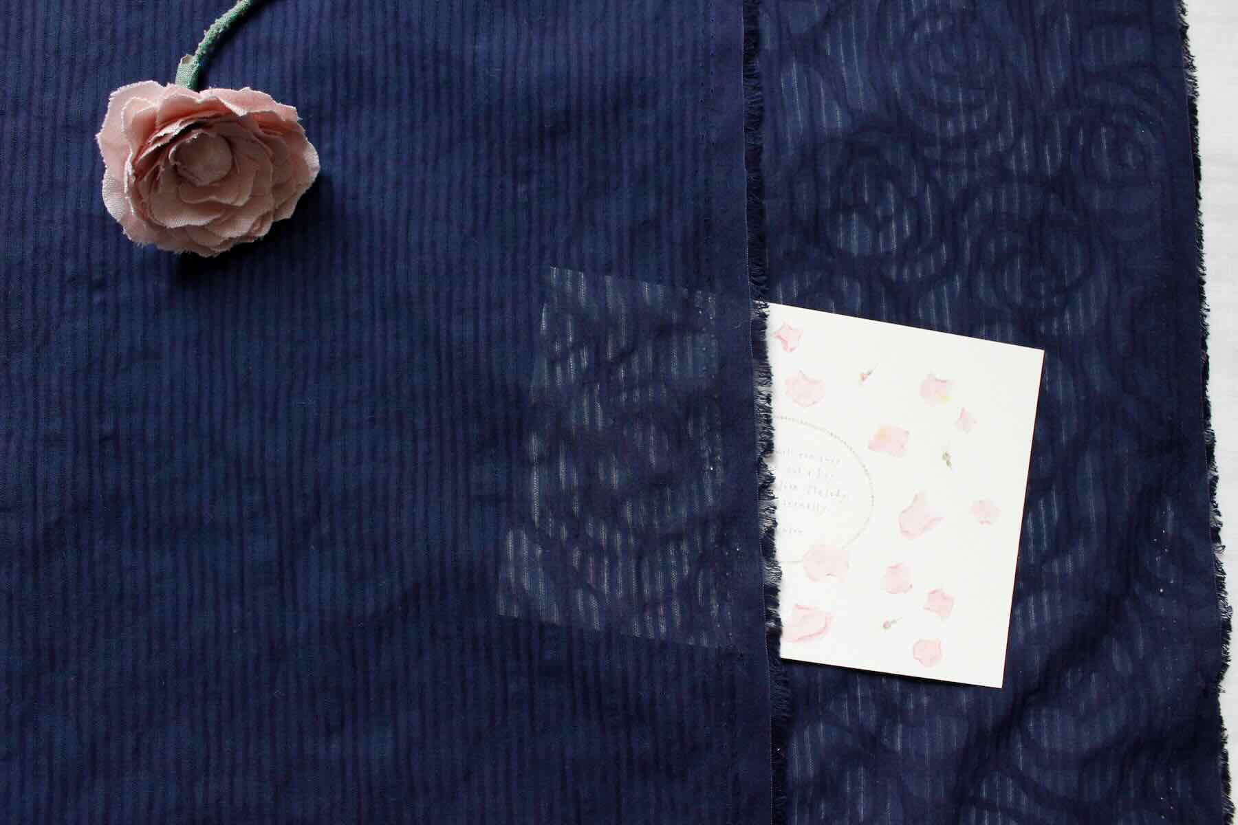 Jコットンドビーローズ<br />ネイビ-