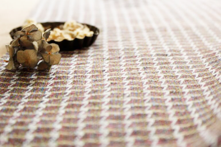 LINNET ヘンプハウンドツース 色多彩<br />